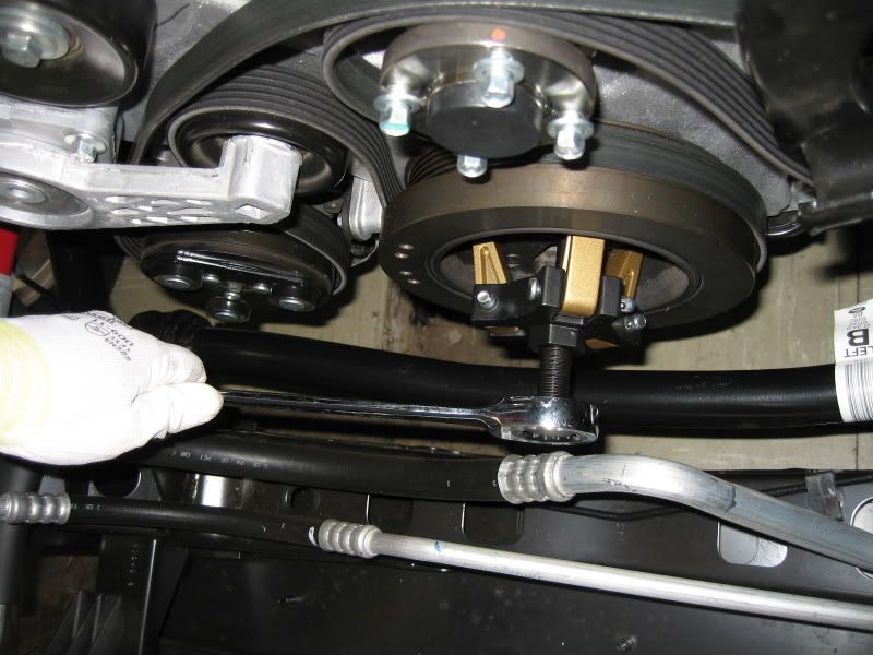 Steeda Underdrive Pulley install (with pics)